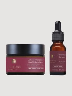 Duo Moisturizer &amp; oogserum La Rose Fran&ccedil;aise, 2-delig