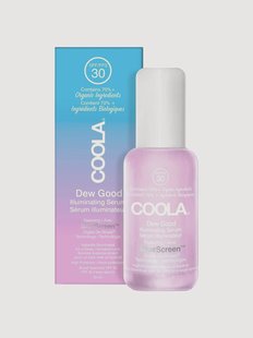 Zonnebrandserum voor het gezicht Dew Good Illuminating, SPF 30, reisformaat