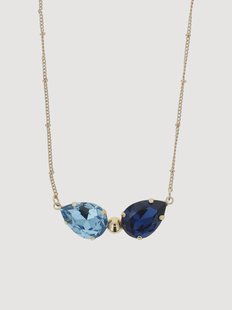Handgemaakte ketting Classic Drop, met Swarovski-kristallen