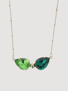 Handgemaakte ketting Classic Drop, met Swarovski-kristallen