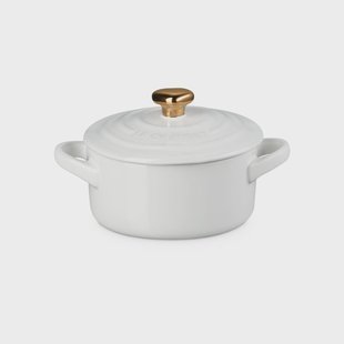 Le Creuset - Mini Braadpan - Valentijn - Wit