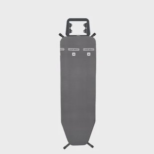 Leifheit Strijkplank Classic M Black - Compact Strijkoppervlak - In Hoogte Verstelbaar - Zwart - 120x38cm