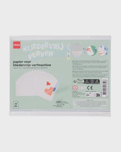 HEMA Speciaal papier voor kliedervrije verfmachine - 20 stuks