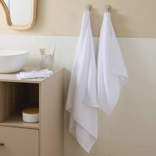 W handdoekenset 6-delig: 2 washandjes, 2 handdoeken 50x100 cm & 2 handdoeken 70x140 cm
