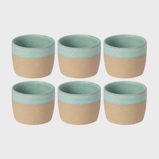 Costa Nova Bekers Arenito Aqua 360 ml - 6 stuks