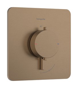 Afbouwdeel Hansgrohe Ecostat Comfort Q Inbouwthermostaat Voor 1 Functie Brushed Bronze