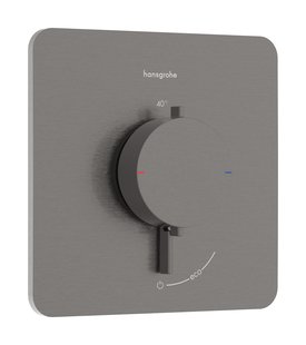 Afbouwdeel Hansgrohe Ecostat Comfort Q Inbouwthermostaat Voor 1 Functie Brushed Black Chrome