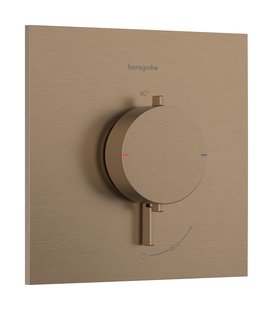 Afbouwdeel Hansgrohe Ecostat Comfort E Inbouwthermostaat Voor 1 Functie Brushed Bronze