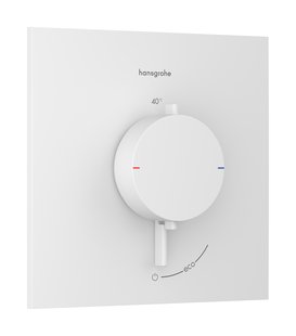 Afbouwdeel Hansgrohe Ecostat Comfort E Inbouwthermostaat Voor 1 Functie Mat Wit