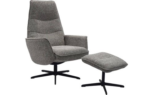 Goossens Relaxstoel Tusla, Relaxfauteuil (incl hocker)