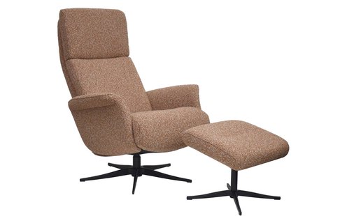 Goossens Relaxstoel Zenica, Relaxfauteuil (incl hocker)