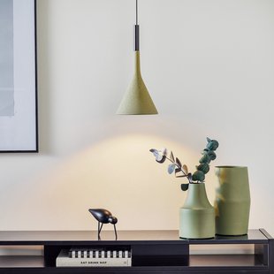 Aplomb Hanglamp GU10 Green Foscarini - Keuken - Designer - Beton - 1 lamp