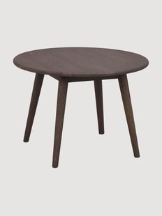 Ronde salontafel Tompkins van eikenhout