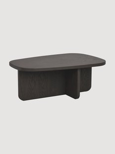 Ovale houten salontafel Billings