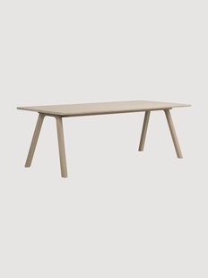 Eettafel Clapperton van eikenhout