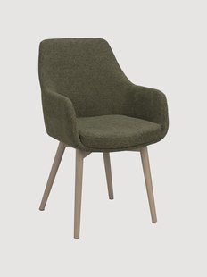 Gestoffeerde stoelen Denley, 2-delig