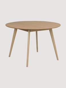 Ronde houten eettafel Yumi, &Oslash; 115 cm