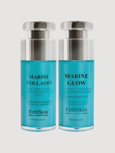 Verzorgingsset Marine Collagen &amp; Glow, 2-delig