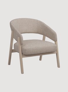 Gestoffeerde loungefauteuil Barnaby