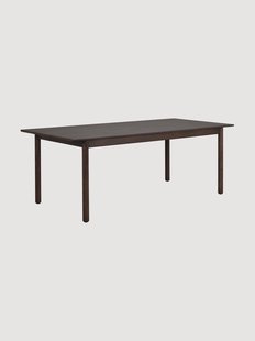 Eettafel Derrymore van eikenhout, 205 x 90 cm