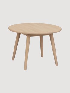Ronde salontafel Tompkins van eikenhout