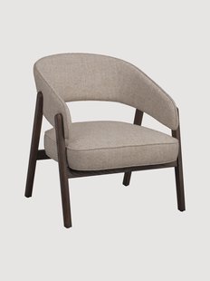 Gestoffeerde loungefauteuil Barnaby