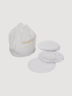 Herbruikbare make-upremover pads Egoist, 10-delig