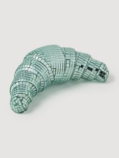 Glinsterend decoratief object Disco Croissant