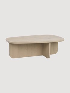 Ovale houten salontafel Billings