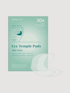 Herbruikbare oogpads Aloe There met alo&euml; vera, 1 paar
