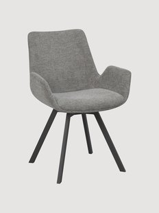 Gestoffeerde draaistoelen Norwell, 2-delig