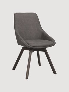 Gestoffeerde draaistoelen Alison, 2-delig