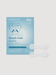 Herbruikbare mondpads van siliconen met hyaluronzuur "I love your smile"