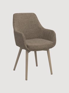 Gestoffeerde stoelen Denley, 2-delig