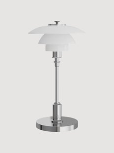 Kleine mondgeblazen draagbare tafellamp PH 1/1, dimbaar