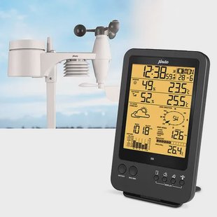 Alecto Weerstation Ws-4700 - Professioneel - Draadloos - Zwart