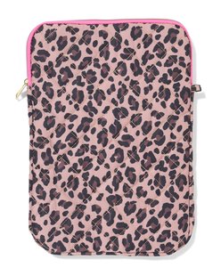HEMA Laptopsleeve 38x27x2cm luipaard (bruin)