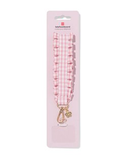 HEMA Telefoonkoord 25cm ruffles (multicolor)