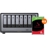UGREEN NASync DXP8800 Plus + Seagate Ironwolf 4TB 8-Pack