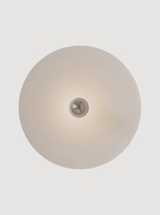 Handgemaakte LED wand- en plafondlamp Kantarell, dimbaar