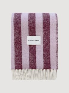 Plaid Candy Wrap van Nieuw-Zeelandse wol