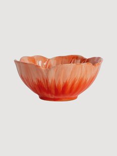 Handbeschilderde serveerschaal Poppy