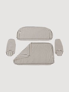 Bekleding Al Fresco Al Fresco met strepen, 4-delig