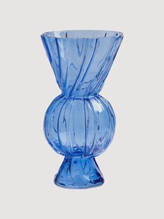 Handgemaakte vaas Rhombic, H 29 cm