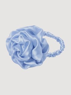 Handgemaakte zijden haarband Rose