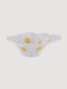 Handbeschilderde saladeschalen Maria Flor, 2-delig