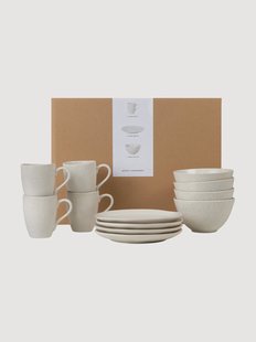 Ontbijtset Nordic, 4 personen, 12-delig