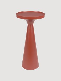 Ronde metalen bijzettafel Floss