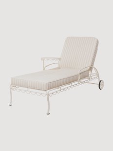 Loungefauteuil zitkussen Slip met strepen