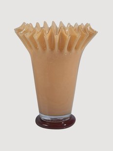 Mondgeblazen glazen vaas Lori, H 28 cm